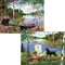 Karmin International Bear & Cabin & Lab & Adirondack, Set of 2 Jigsaw Puzzle